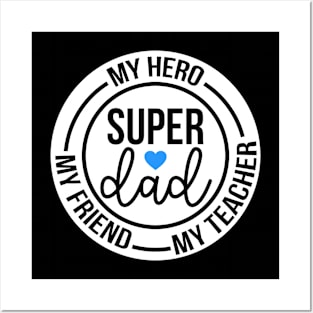 Super Dad Posters and Art